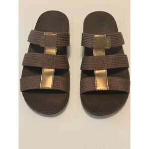 Dr Martens Doc Women's Carmela Slip On Strappy Sandals Women's US 9 Men's US 8